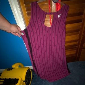 Dress with back cut out